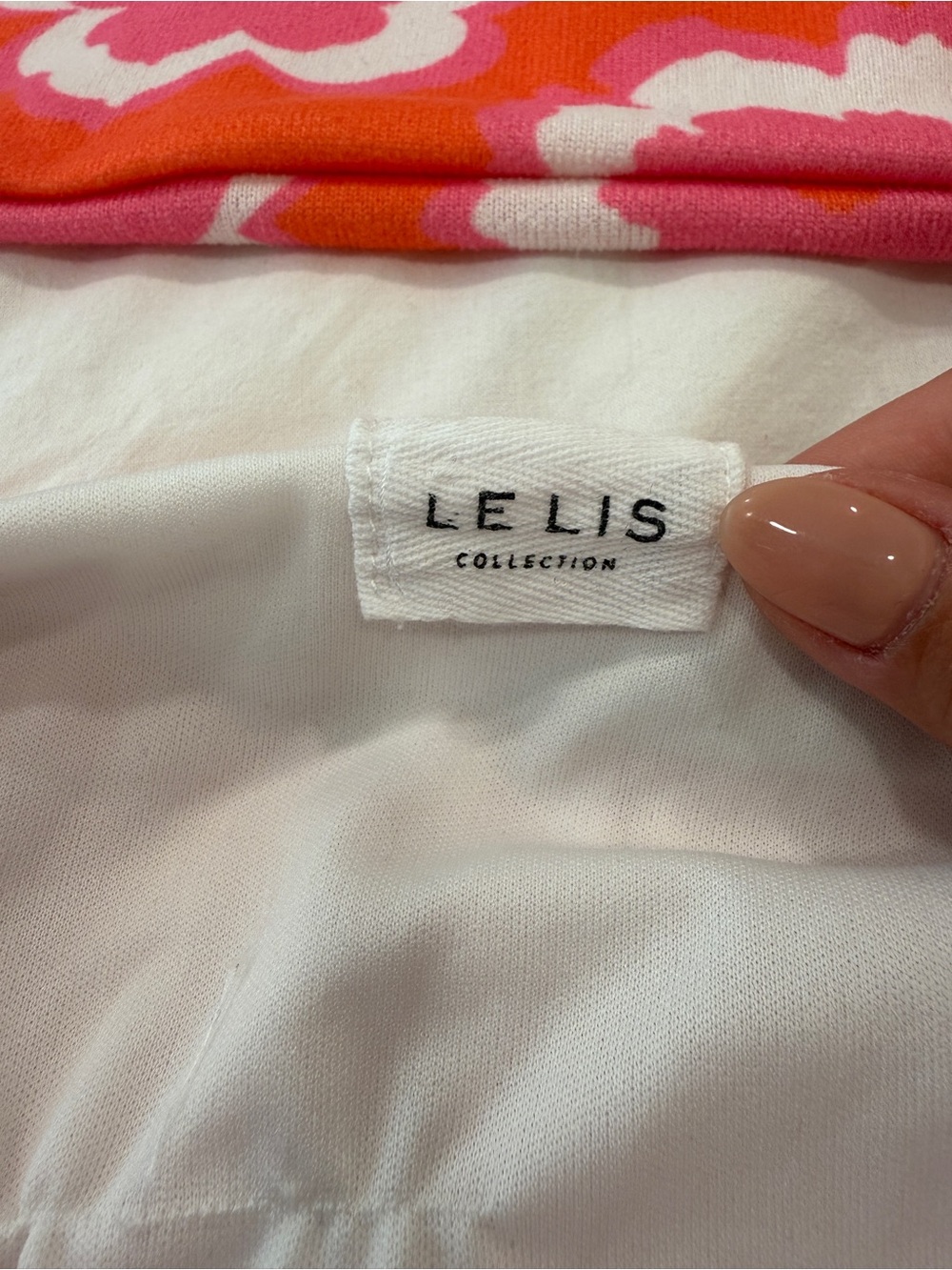 Les Lis Midsummer Floral Pink & Orange Set - Picture 5 of 6